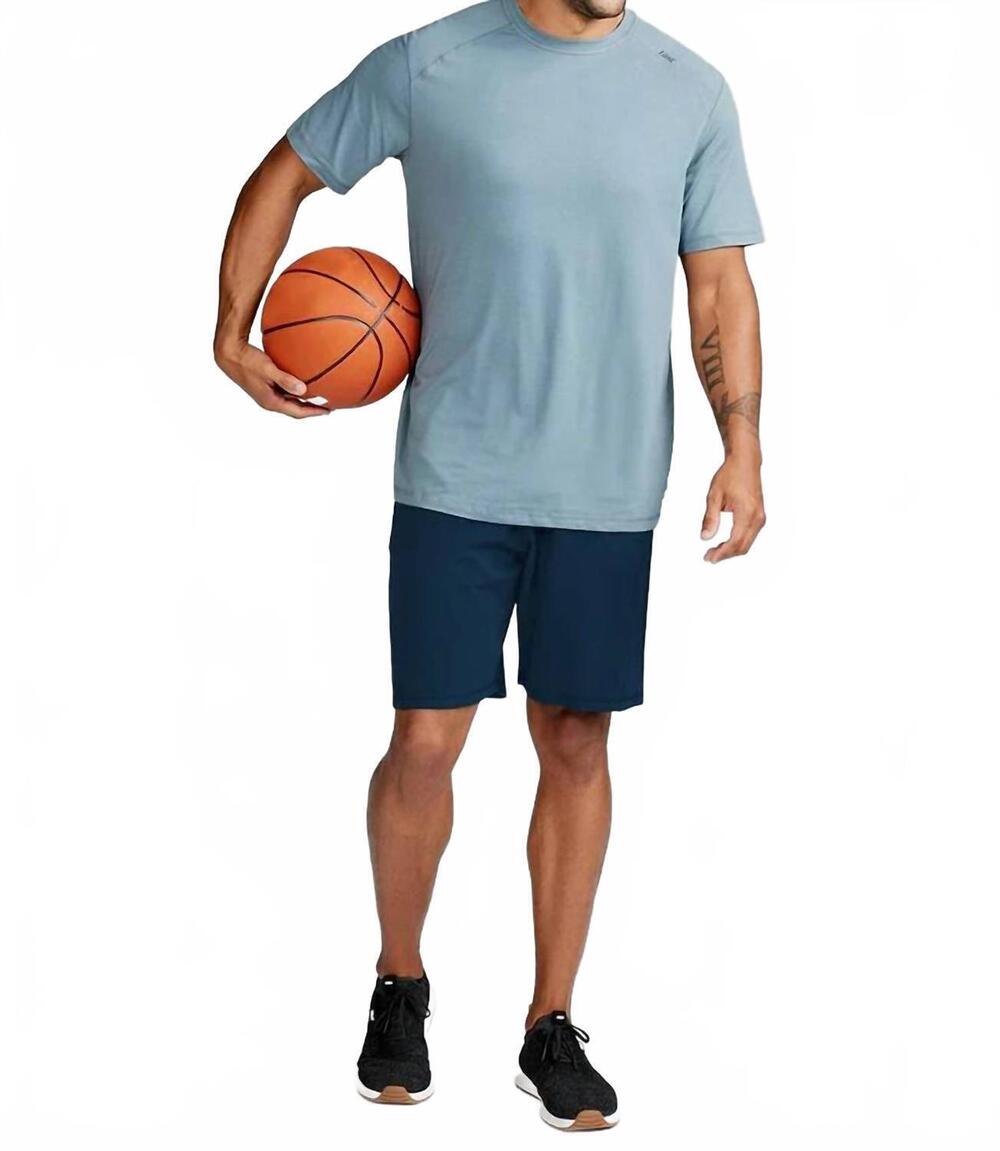 NEW TASC carrollton short in classic heather navy